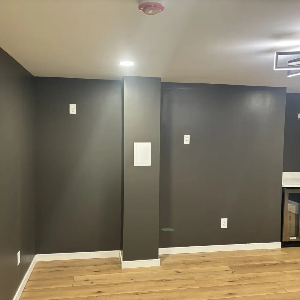 Modern Bar Room with a Wine Cooler
